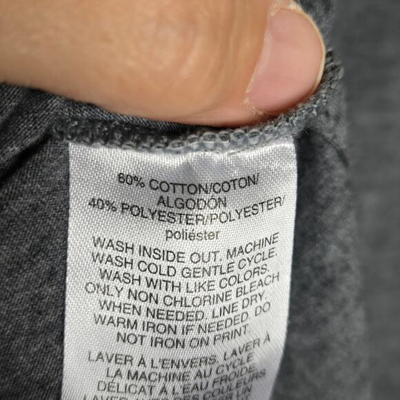 ADIDAS Girls Youth Gray Hoodie Crop Top Size Large - Picture 7 of 7